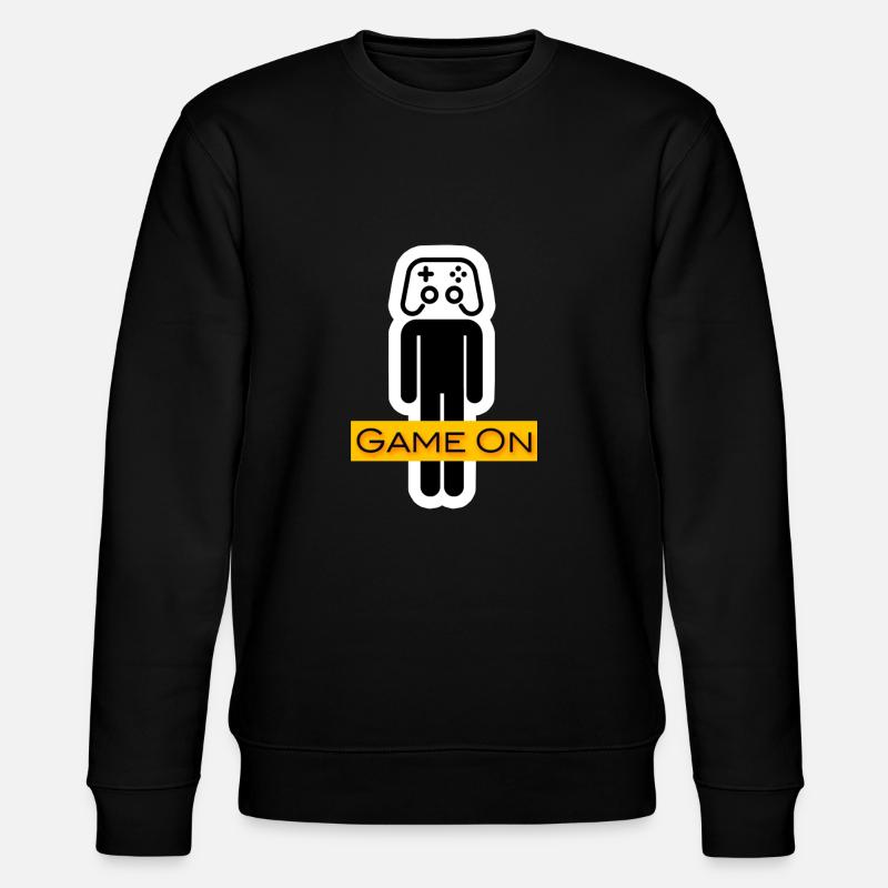 Game On Warrior - Stanley/Stella Unisex Bio-Sweatshirt CHANGER  - Schwarz