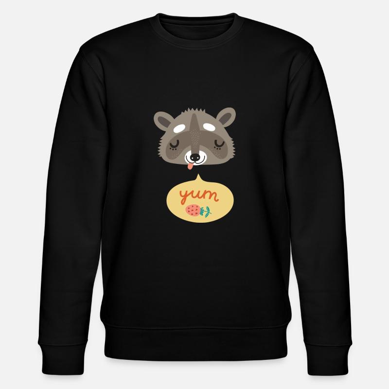 Wildtiere - Stanley/Stella Unisex Bio-Sweatshirt CHANGER  - Schwarz