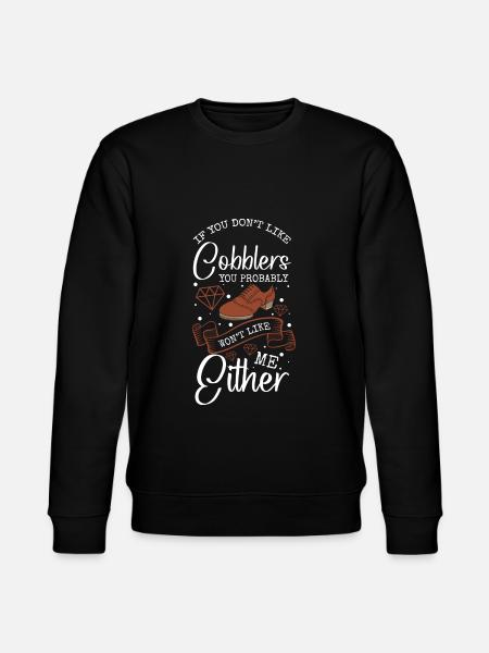 Shoemaker Profession Crafts Leather - Stanley/Stella CHANGER Unisex Organic Sweatshirt - black