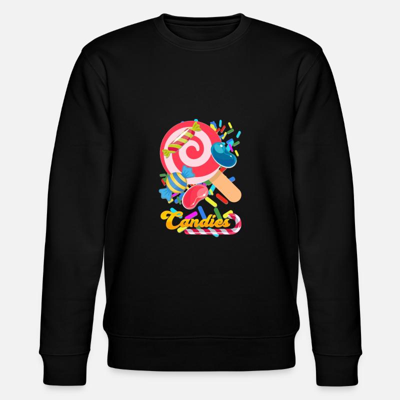 candies - Stanley/Stella Unisex Bio-Sweatshirt CHANGER  - Schwarz
