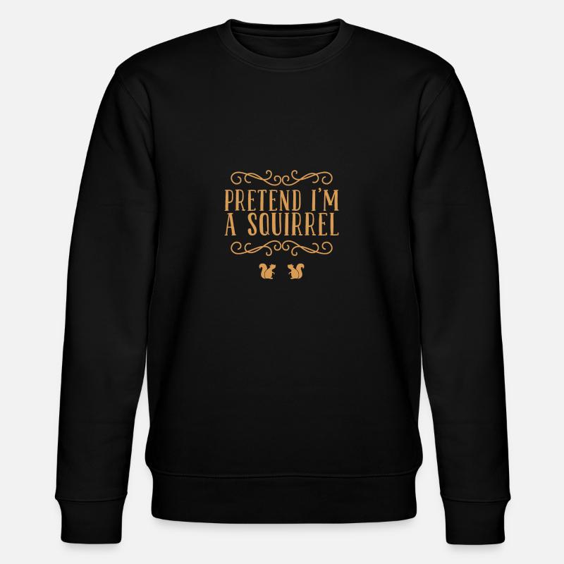 Squirrel - Stanley/Stella CHANGER Unisex Organic Sweatshirt - black