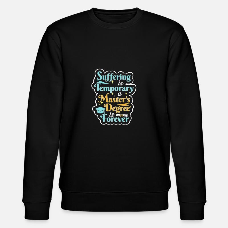 Master Université - Sweat bio CHANGER Stanley/Stella Unisexe - noir