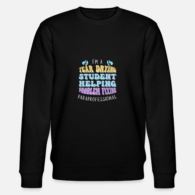 Paraprofessionnel - Sweat bio CHANGER Stanley/Stella Unisexe - noir