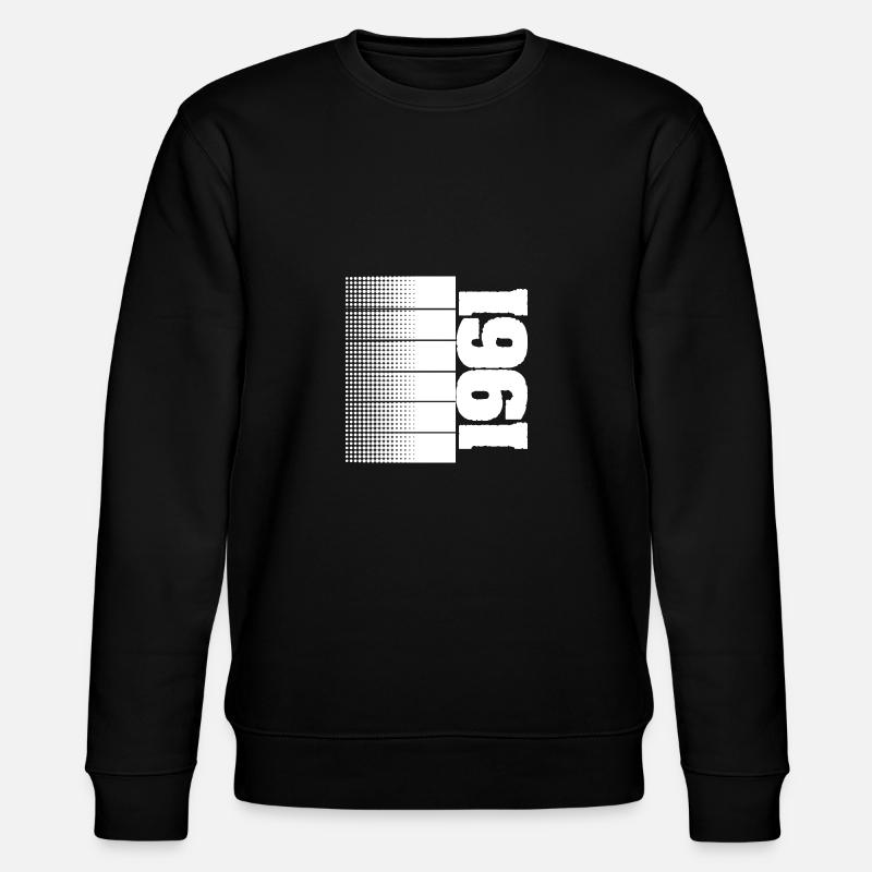 Freizeit 1961 - Stanley/Stella Unisex Bio-Sweatshirt CHANGER  - Schwarz