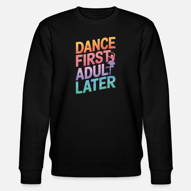 Dansende dansere danser - Stanley/Stella økologisk unisex-sweatshirt CHANGER  - sort