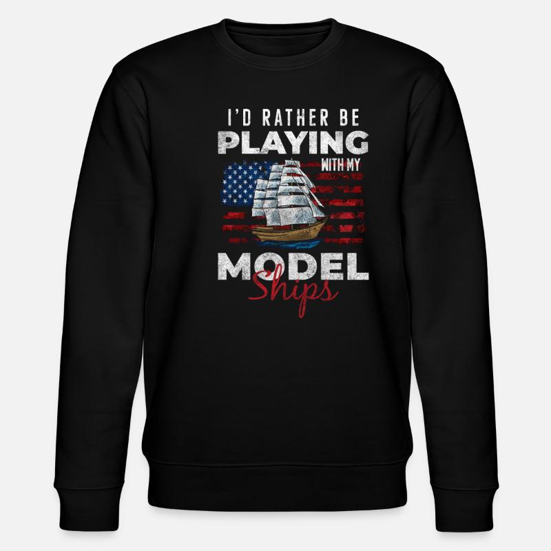 Expédition de modélisme de bateau - Sweat bio CHANGER Stanley/Stella Unisexe - noir