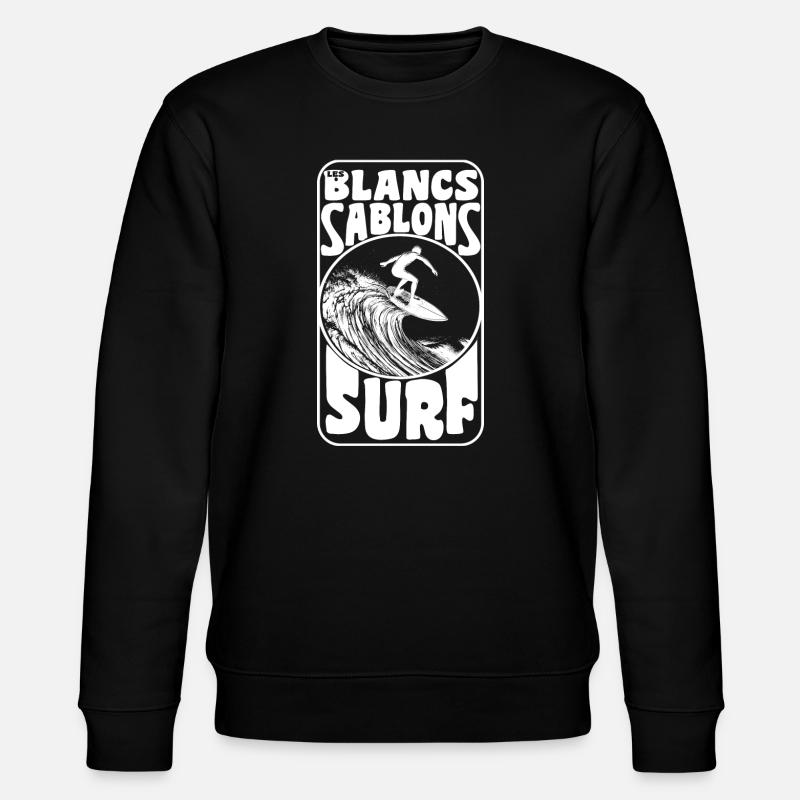 Les blancs sablons - Sweat bio CHANGER Stanley/Stella Unisexe - noir