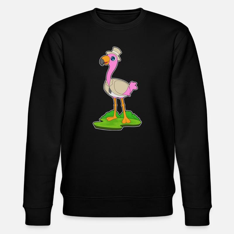 Flamingo Groom Blazer Mariage - Sweat bio CHANGER Stanley/Stella Unisexe - noir