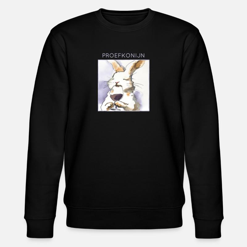 Proefkonijn - Sweat bio CHANGER Stanley/Stella Unisexe - noir