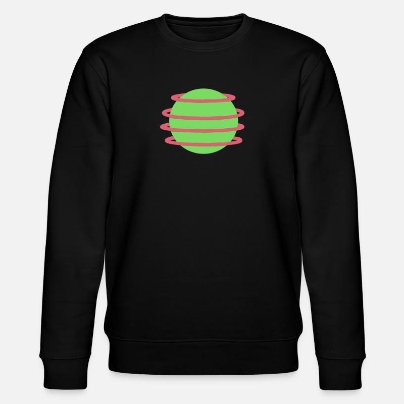 Stilvolles Orb-Design - Stanley/Stella Unisex Bio-Sweatshirt CHANGER  - Schwarz