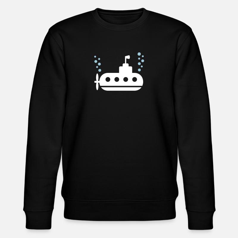 U-Boot - Stanley/Stella Unisex Bio-Sweatshirt CHANGER  - Schwarz
