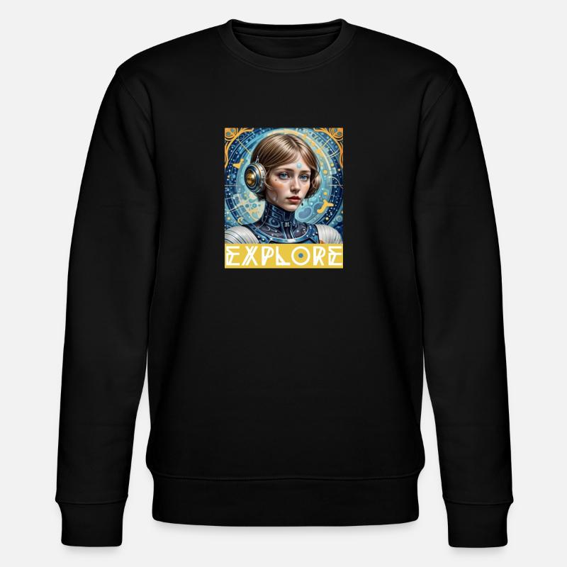 Osez explorer - Sweat bio CHANGER Stanley/Stella Unisexe - noir
