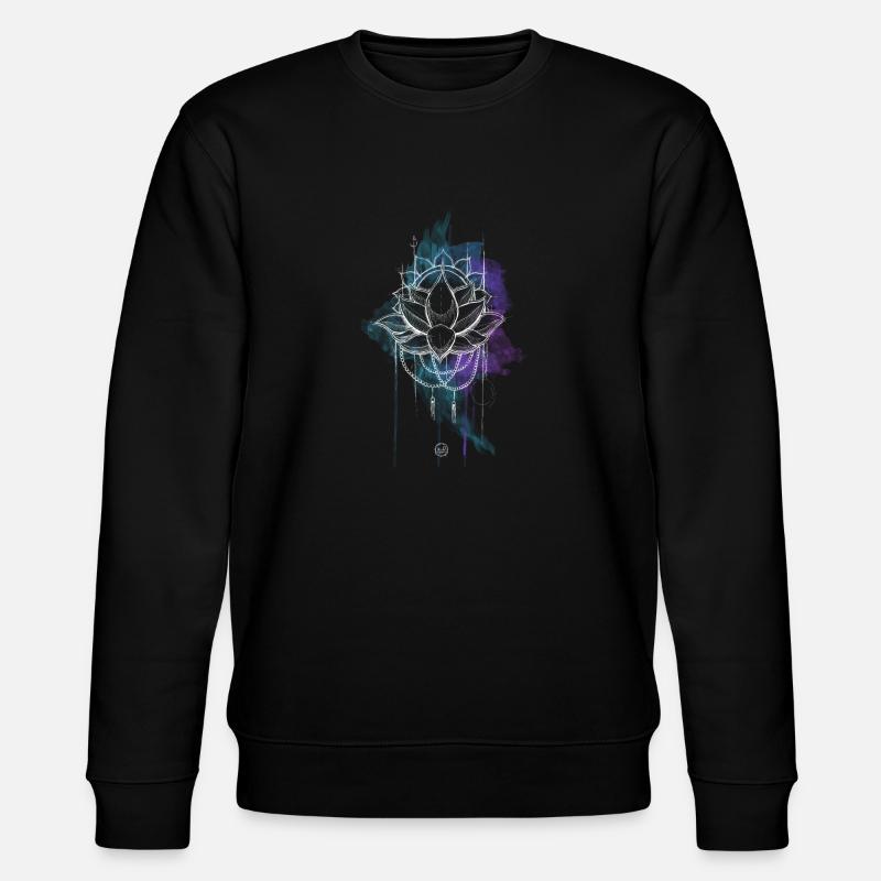 mandala solstice d'été - Sweat bio CHANGER Stanley/Stella Unisexe - noir
