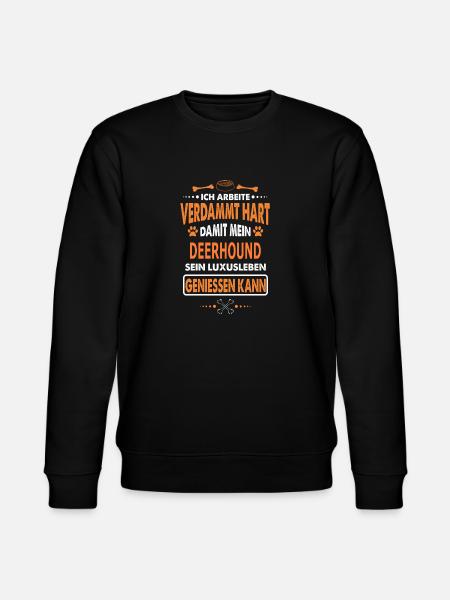 DEERHOUND - Stanley/Stella Unisex Bio-Sweatshirt CHANGER  - Schwarz
