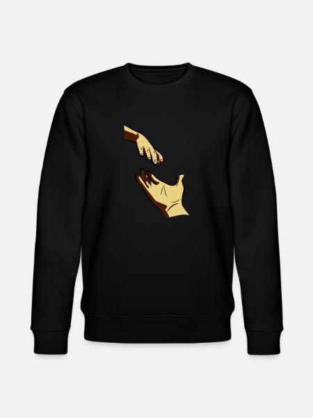 Provide rich hand - Stanley/Stella CHANGER Unisex Organic Sweatshirt - black