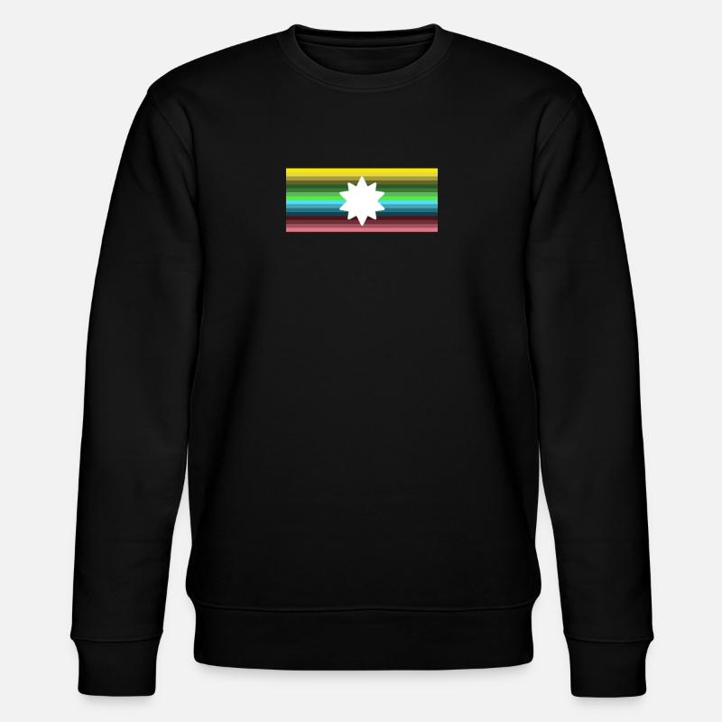 Flagge - Stanley/Stella Unisex Bio-Sweatshirt CHANGER  - Schwarz