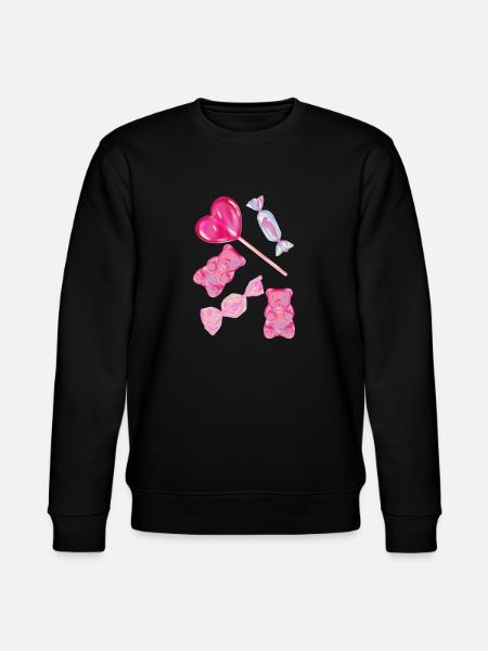Süßigkeiten Candy - Stanley/Stella CHANGER Unisex Organic Sweatshirt - black