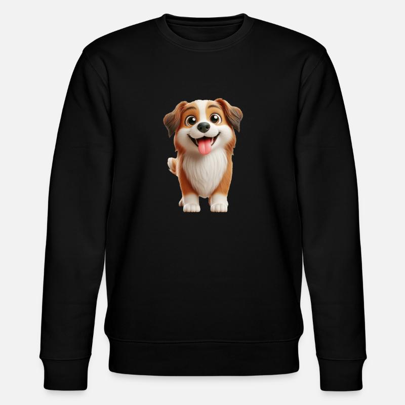 Chien 2 - Sweat bio CHANGER Stanley/Stella Unisexe - noir