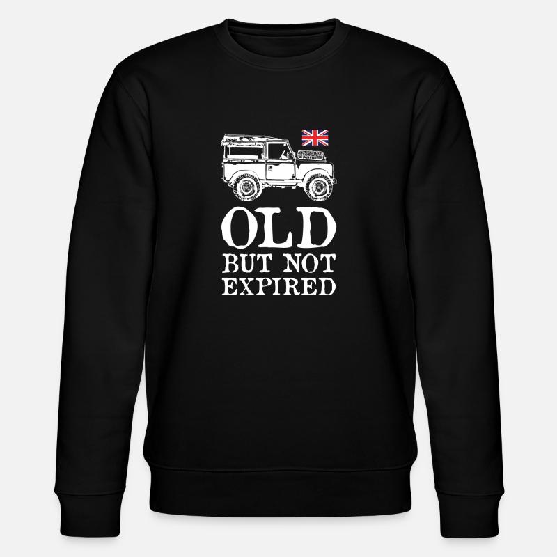 Old But Not Expired - Stanley/Stella Unisex Bio-Sweatshirt CHANGER  - Schwarz