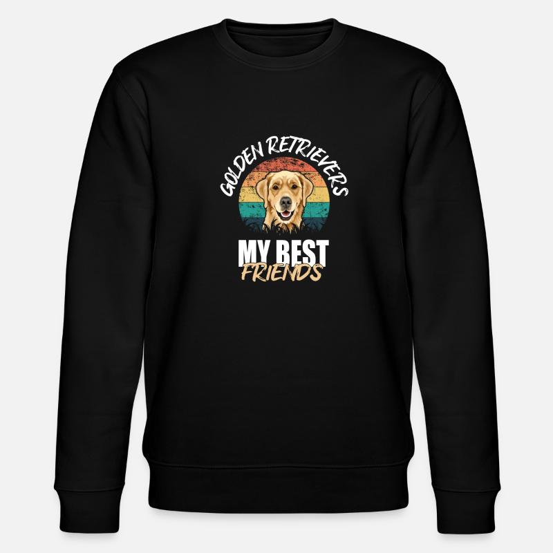 Golden Retrievers - Sweat bio CHANGER Stanley/Stella Unisexe - noir