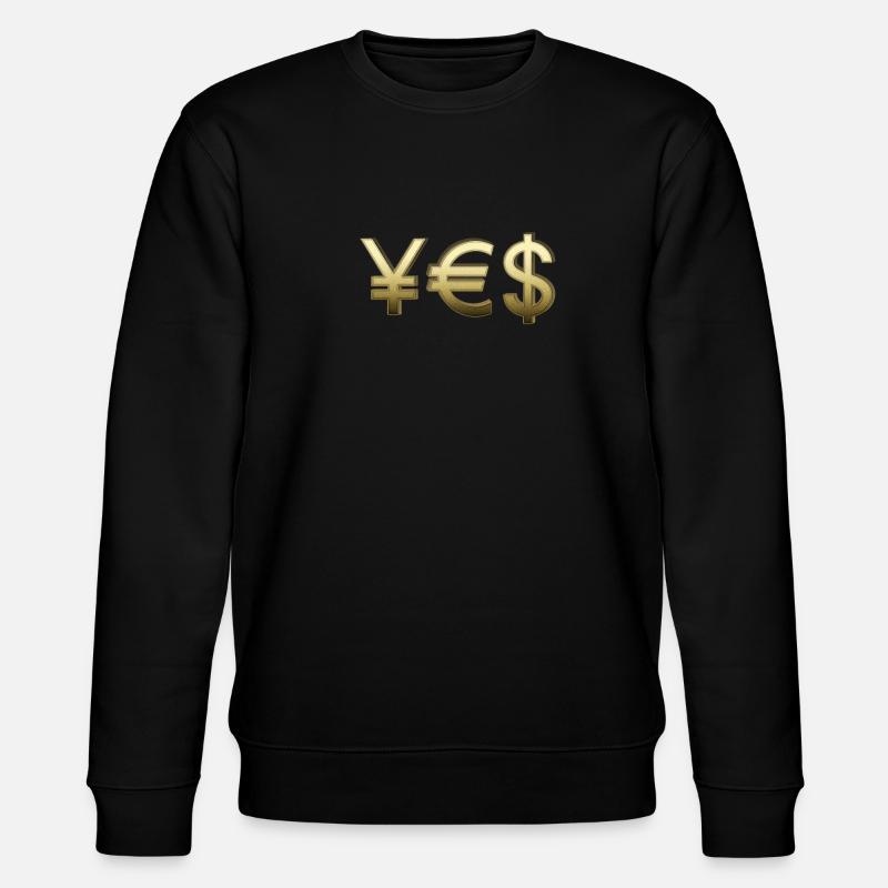 OUI - réussi et heureux - Sweat bio CHANGER Stanley/Stella Unisexe - noir