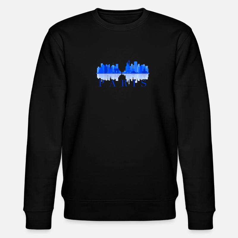 Paris - Stanley/Stella Unisex Bio-Sweatshirt CHANGER  - Schwarz