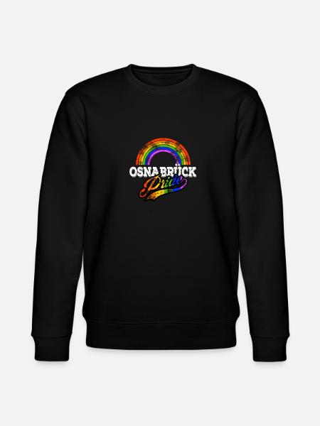 Pride Osnabrück - Stanley/Stella CHANGER Unisex Organic Sweatshirt - black