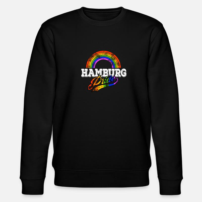 Fierté Hambourg - Sweat bio CHANGER Stanley/Stella Unisexe - noir