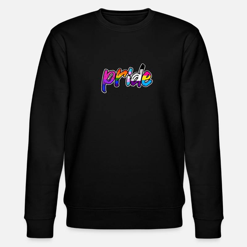 Pride - Stanley/Stella Unisex Bio-Sweatshirt CHANGER  - Schwarz