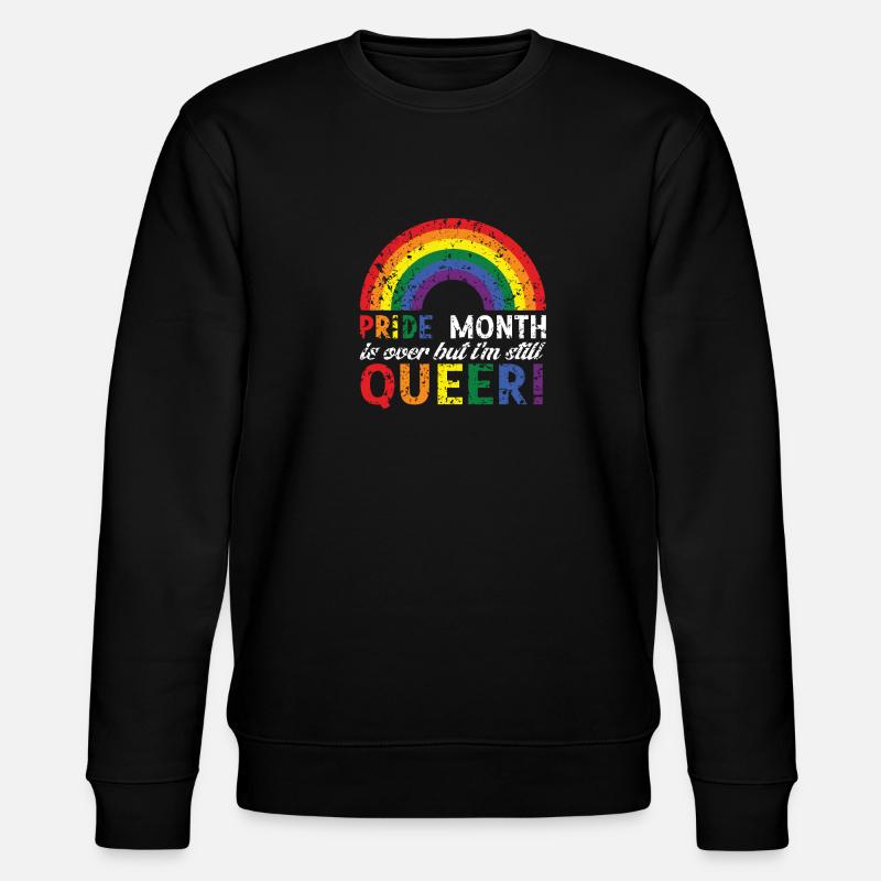 Pride Monat - Stanley/Stella Unisex Bio-Sweatshirt CHANGER  - Schwarz