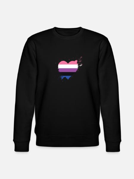 Pride LGBTQ. Statement - Stanley/Stella CHANGER Unisex Organic Sweatshirt - black