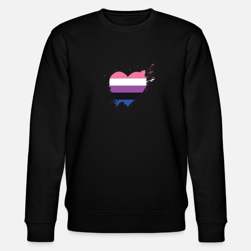 Fierté LGBTQ. Déclaration - Sweat bio CHANGER Stanley/Stella Unisexe - noir