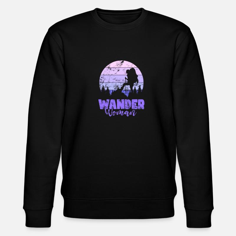 Wander Women in Nature - Sweat bio CHANGER Stanley/Stella Unisexe - noir