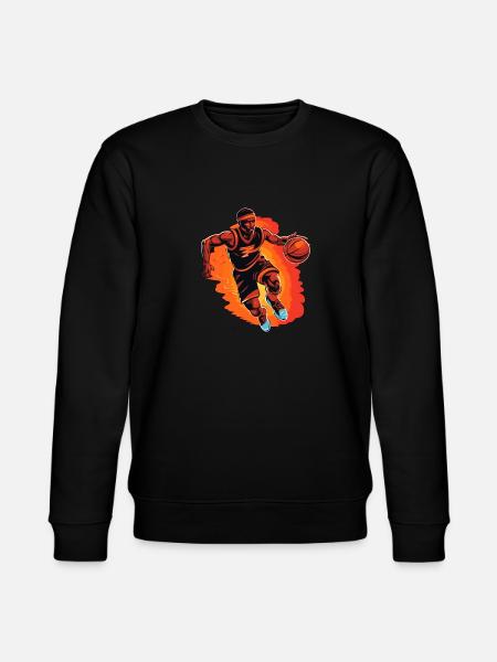 BASKETBALL forever! - Stanley/Stella CHANGER Unisex Organic Sweatshirt - black