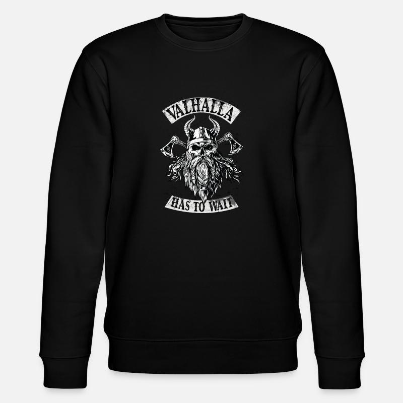 Valhalla doit attendre - Sweat bio CHANGER Stanley/Stella Unisexe - noir