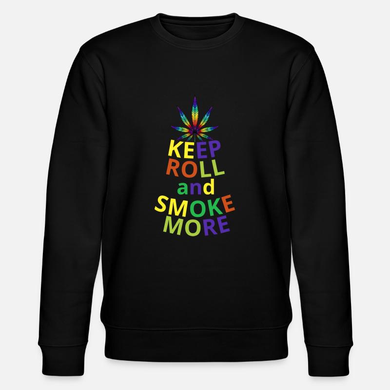 Keep roll - Stanley/Stella CHANGER Unisex Organic Sweatshirt - black