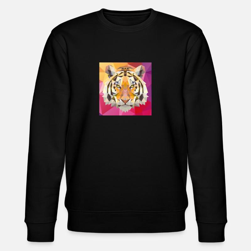 WengChunMH Tiger 2 - Sweat bio CHANGER Stanley/Stella Unisexe - noir