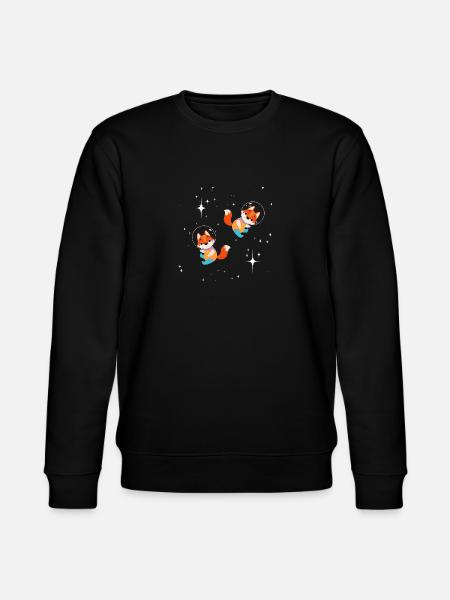 Astronaute Fox - Sweat bio CHANGER Stanley/Stella Unisexe - noir
