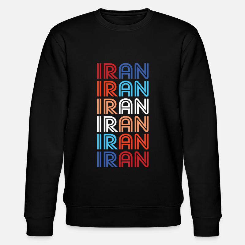 Iran - Stanley/Stella Unisex Bio-Sweatshirt CHANGER - Schwarz