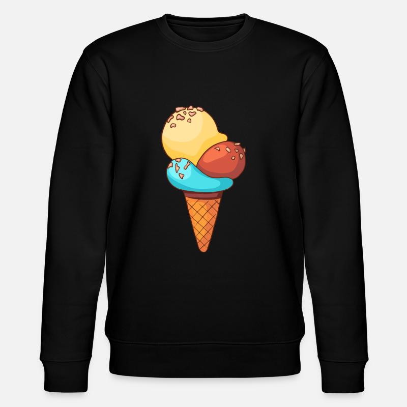 Eis - Stanley/Stella Unisex Bio-Sweatshirt CHANGER  - Schwarz