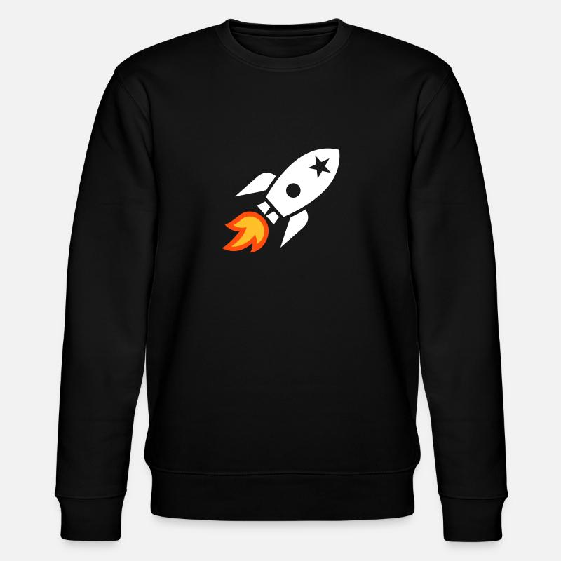 Rocket - Stanley/Stella CHANGER Unisex Organic Sweatshirt - black