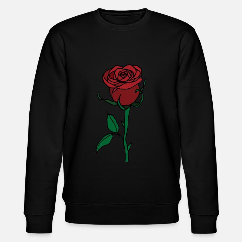 Rose - Stanley/Stella Unisex Bio-Sweatshirt CHANGER  - Schwarz
