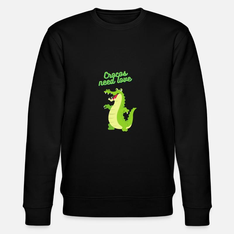 croco - Sweat bio CHANGER Stanley/Stella Unisexe - noir