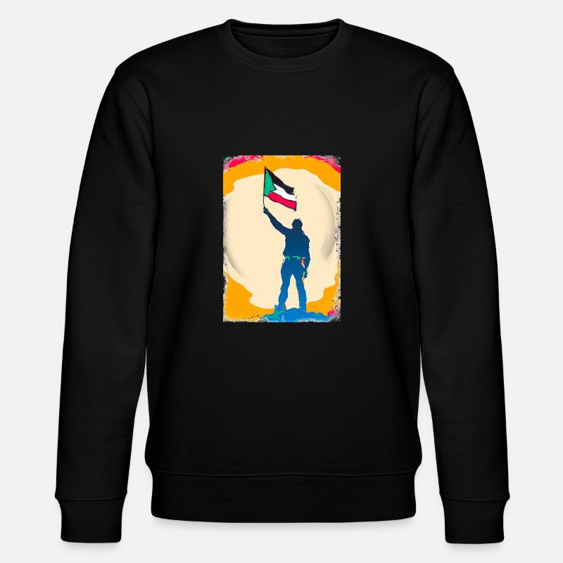 Palestine Drapeau Vies Comptent P7 - Sweat bio CHANGER Stanley/Stella Unisexe - noir