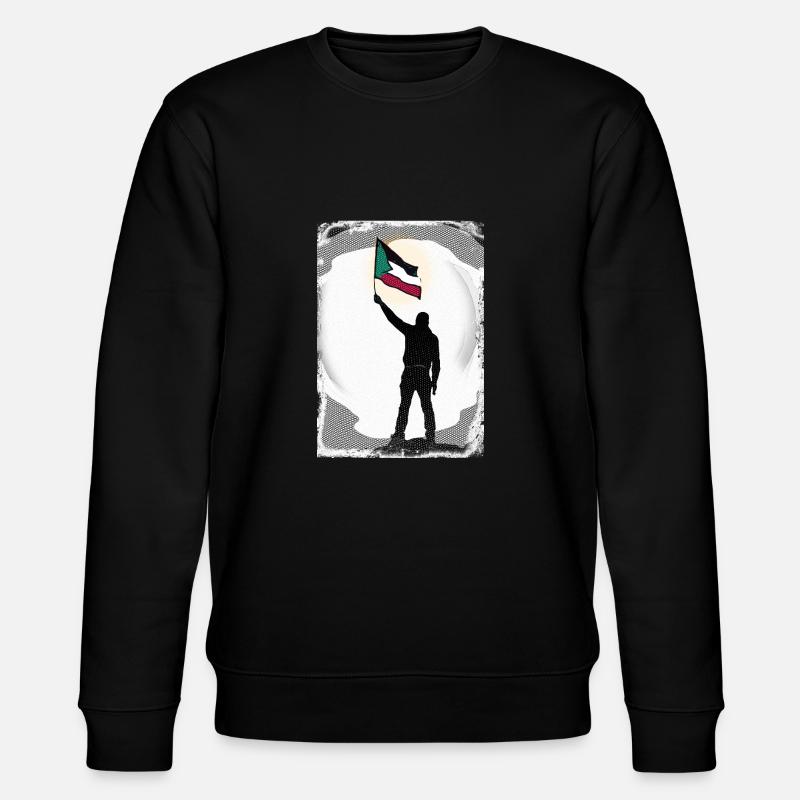 Palestine Drapeau Vies Comptent P8 - Sweat bio CHANGER Stanley/Stella Unisexe - noir