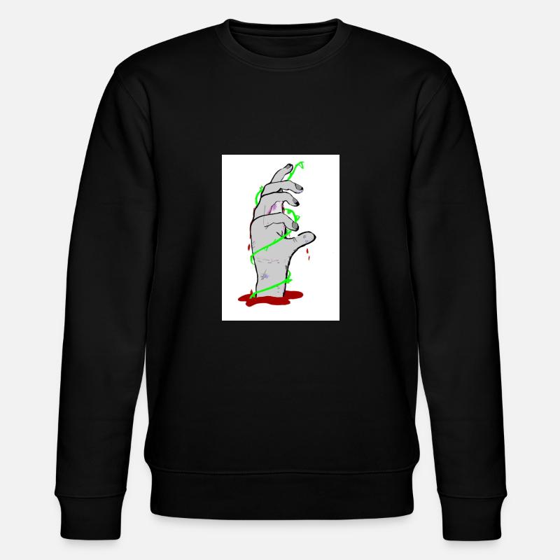 Design cool - Stanley/Stella Unisex Bio-Sweatshirt CHANGER  - Schwarz