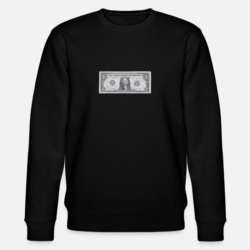 Dollar | Geschenkidee - Stanley/Stella Unisex Bio-Sweatshirt CHANGER  - Schwarz