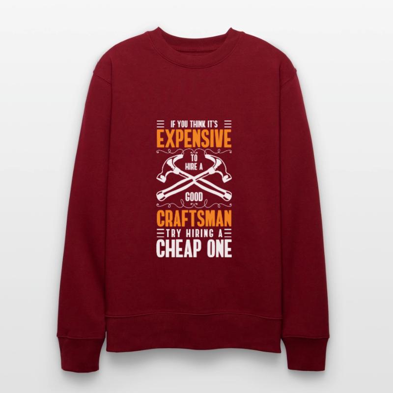 Tool workshop master builder Stanley/Stella CHANGER Unisex Organic Sweatshirt