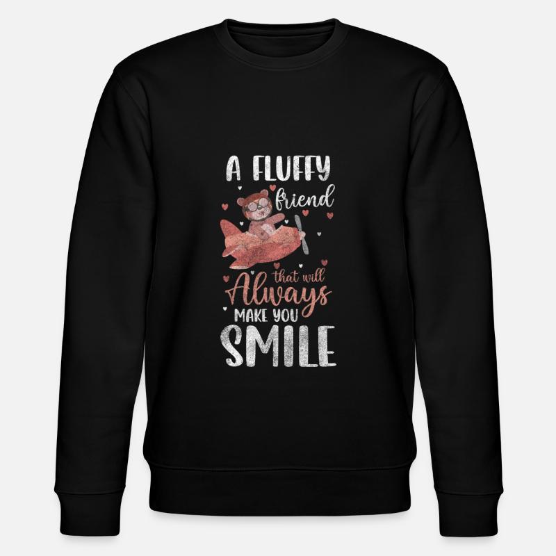 Teddy Kids Enfance Câlin - Sweat bio CHANGER Stanley/Stella Unisexe - noir