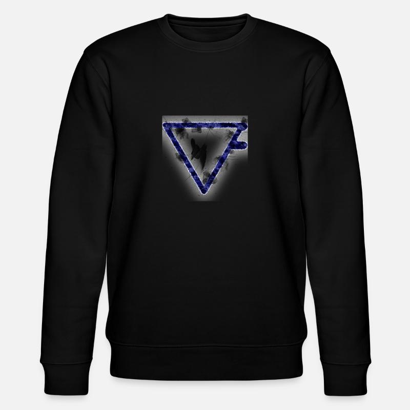Symbol; Aqua_ - Stanley/Stella Unisex Bio-Sweatshirt CHANGER  - Schwarz